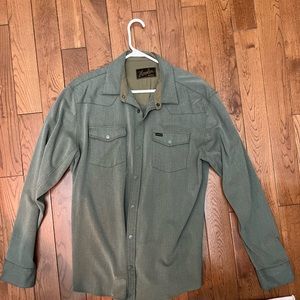 Howler Brothers Stockman Stretch Snapshirt XL Moss